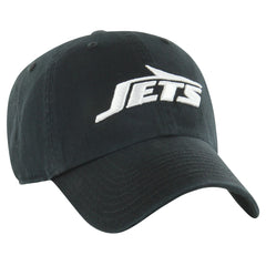 New York Jets '47 Clean Up Tonal Adjustable Hat Black - 47 brand