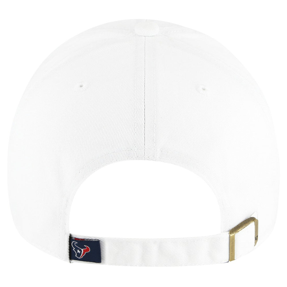 Houston Texans '47 Clean Up Adjustable Hat White - 47 brand