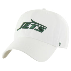 New York Jets '47 Clean Up Adjustable Hat White - 47 brand