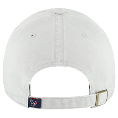 Houston Texans '47 Team Clean Up Adjustable Hat Gray - 47 brand