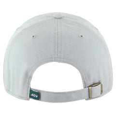 New York Jets '47 Team Clean Up Adjustable Hat Gray - 47 brand