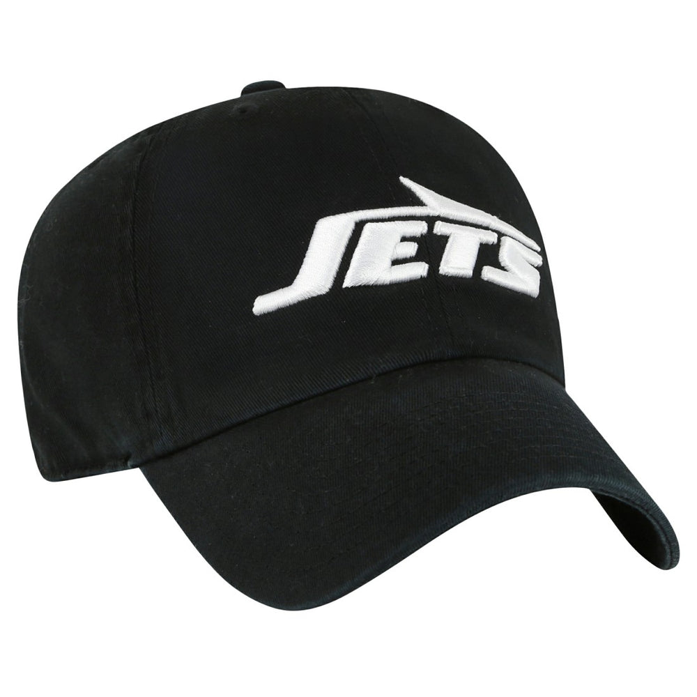 New York Jets '47 Clean Up Team Script Adjustable Hat Black - 47 brand