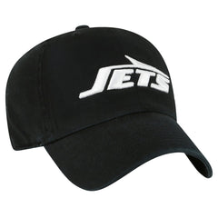 New York Jets '47 Clean Up Team Script Adjustable Hat Black - 47 brand