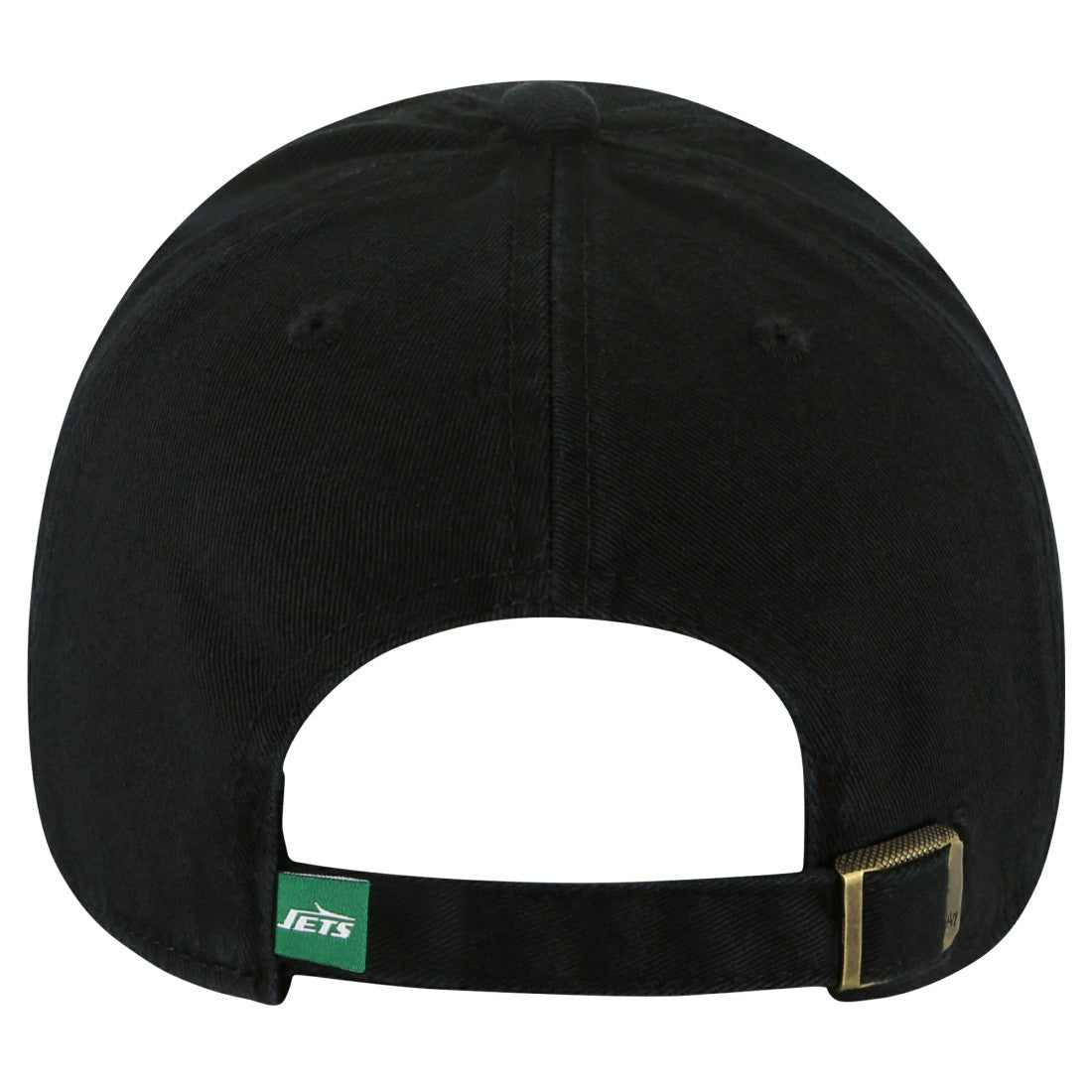 New York Jets '47 Clean Up Team Script Adjustable Hat Black - 47 brand