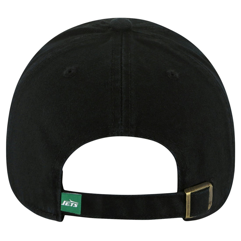 New York Jets '47 Clean Up Team Script Adjustable Hat Black - 47 brand
