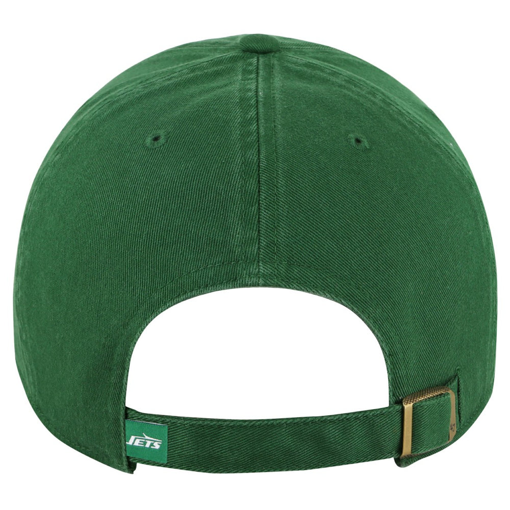 New York Jets '47 Clean Up Team Script Adjustable Hat Green - 47 brand
