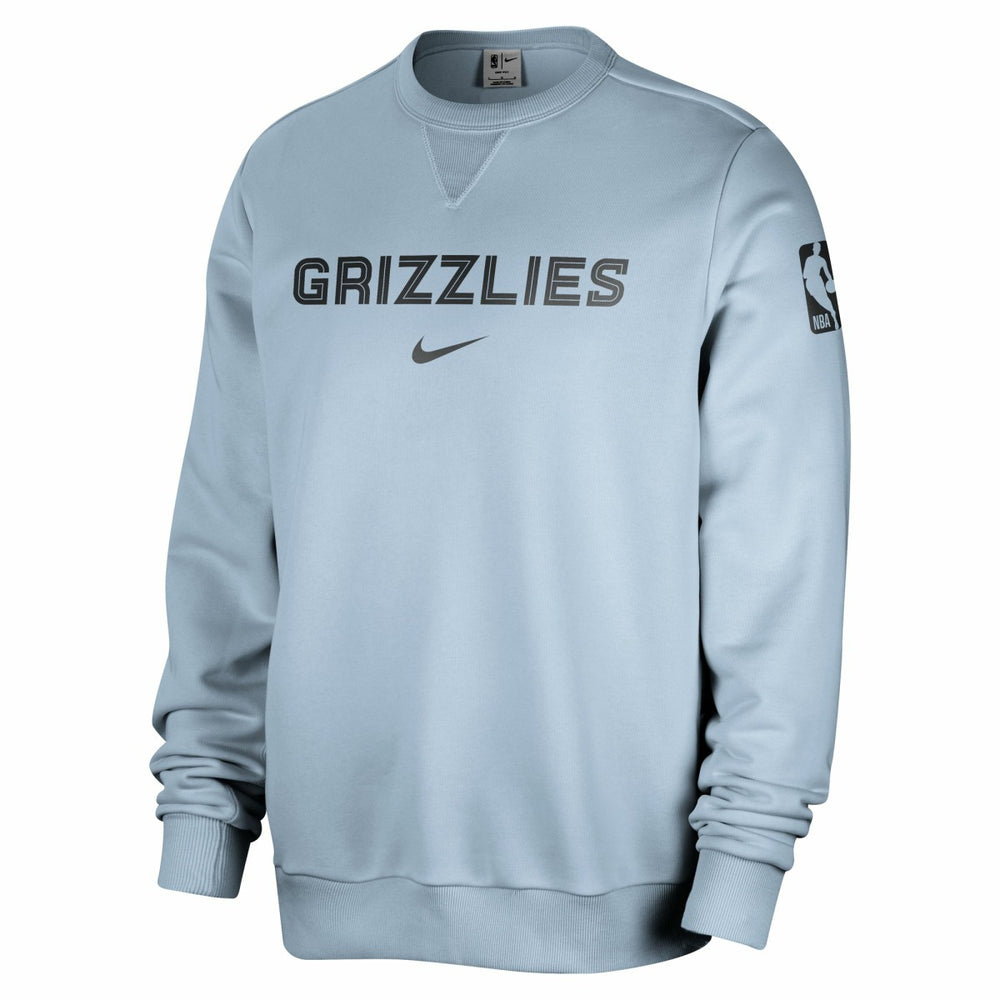 Nike - Memphis Grizzlies Courtside Standard Issue Performance Pullover Sweatshirt - Light Blue