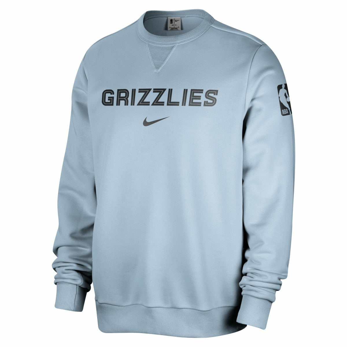 Nike - Memphis Grizzlies Courtside Standard Issue Performance Pullover Sweatshirt - Light Blue