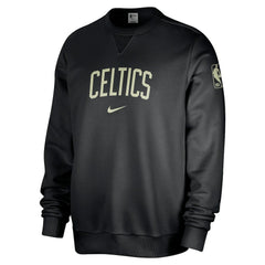 Nike - Boston Celtics Courtside Standard Issue Performance Pullover Sweatshirt - Black