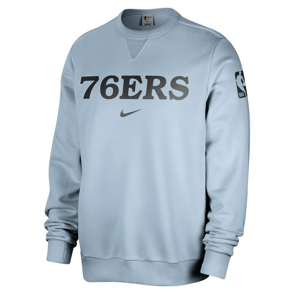 Nike - Philadelphia 76ers Courtside Standard Issue Performance Pullover Sweatshirt - Light Blue