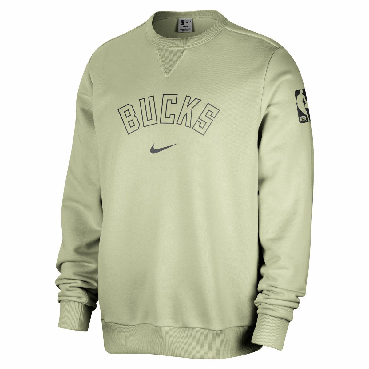 Nike - Milwaukee Bucks Courtside Standard Issue Performance Pullover Sweatshirt - Green