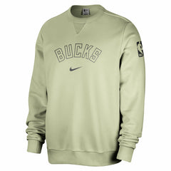 Nike - Milwaukee Bucks Courtside Standard Issue Performance Pullover Sweatshirt - Green