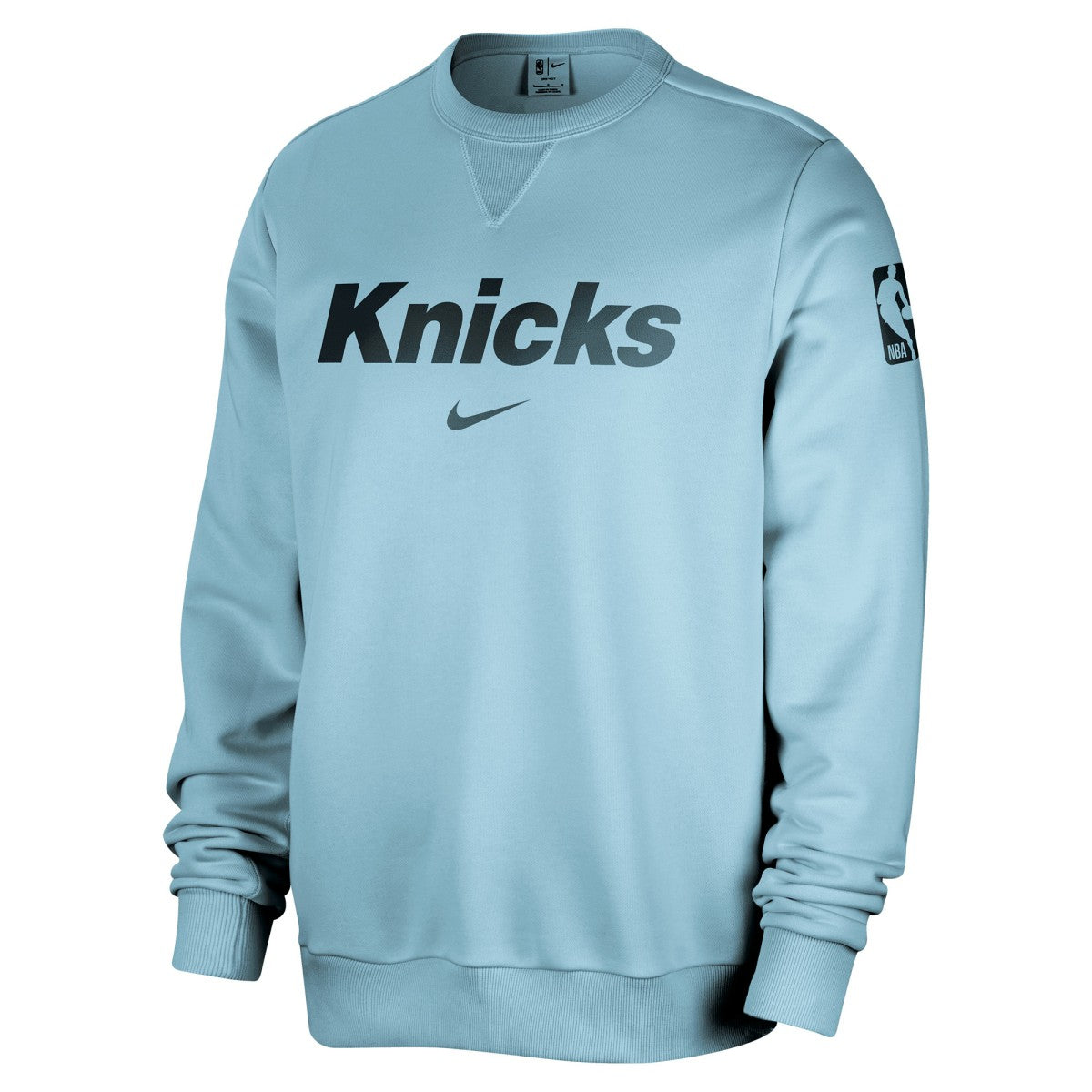 Nike - New York Knicks Courtside Standard Issue Performance Pullover Sweatshirt - Light Blue