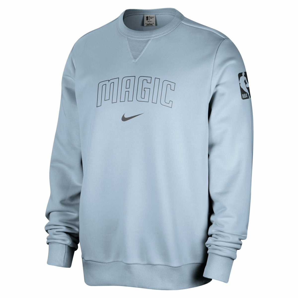 Nike - Orlando Magic Courtside Standard Issue Performance Pullover Sweatshirt - Light Blue