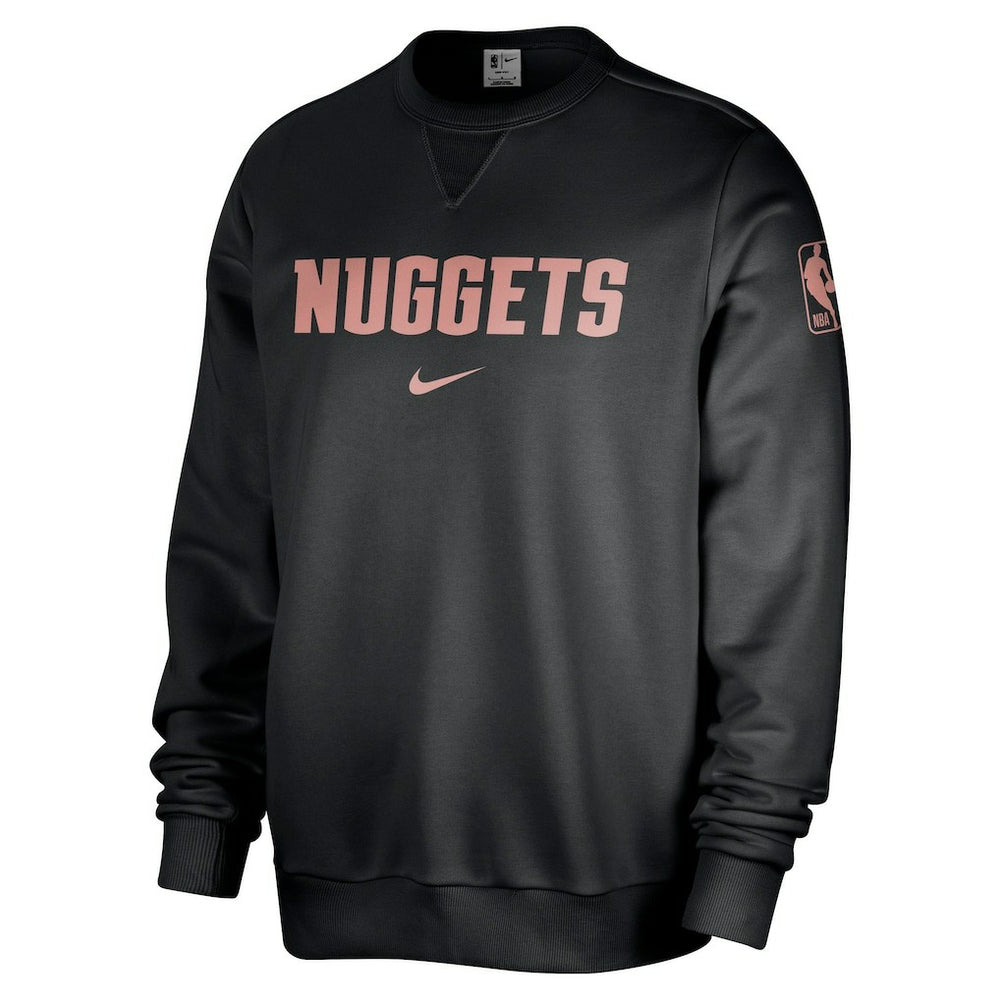 Nike - Denver Nuggets Courtside Standard Issue Performance Pullover Sweatshirt - Black