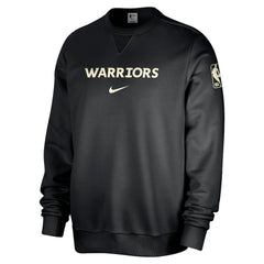 Nike - Golden State Warriors Courtside Standard Issue Performance Pullover Sweatshirt - Black