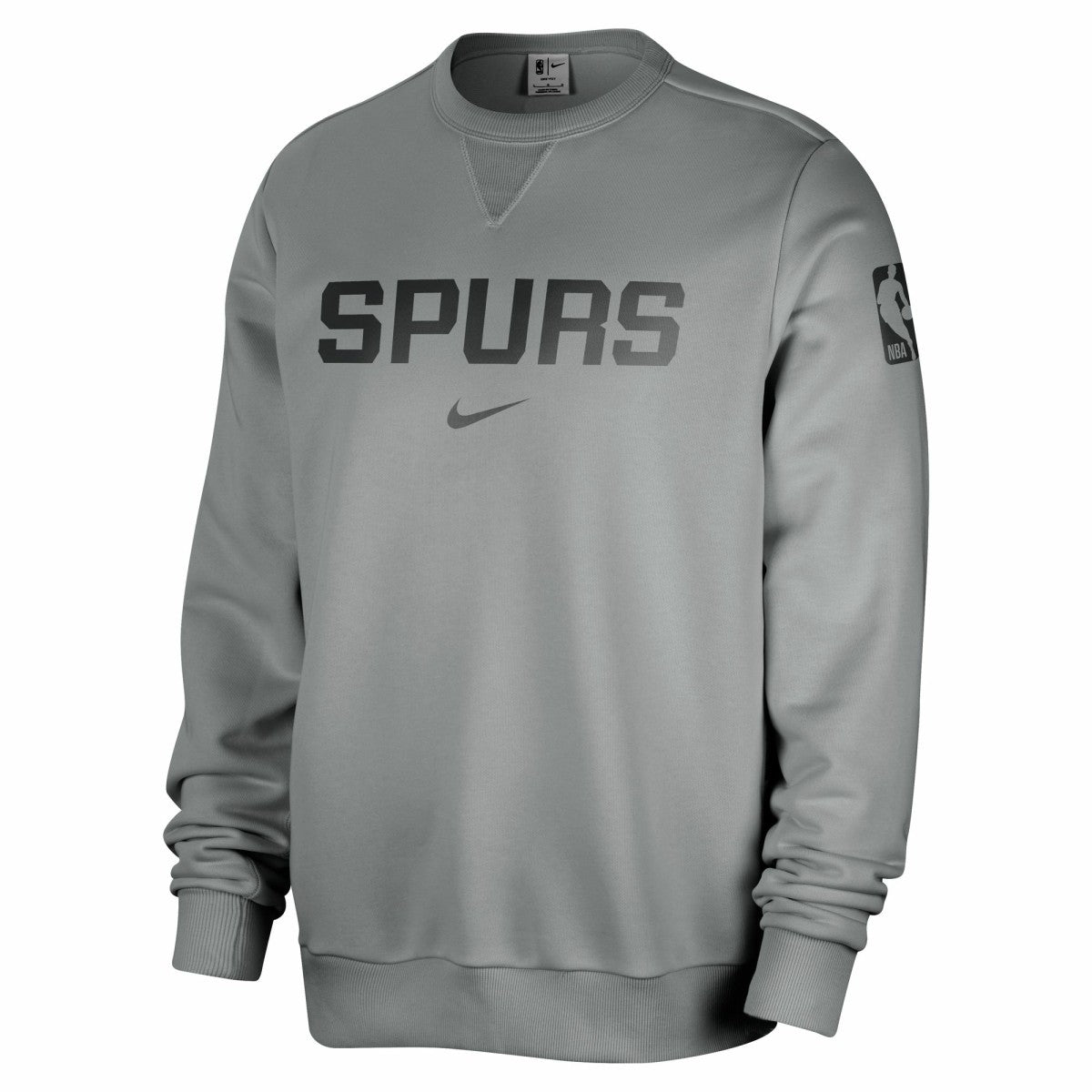 Nike - San Antonio Spurs Courtside Standard Issue Performance Pullover Sweatshirt - Gray