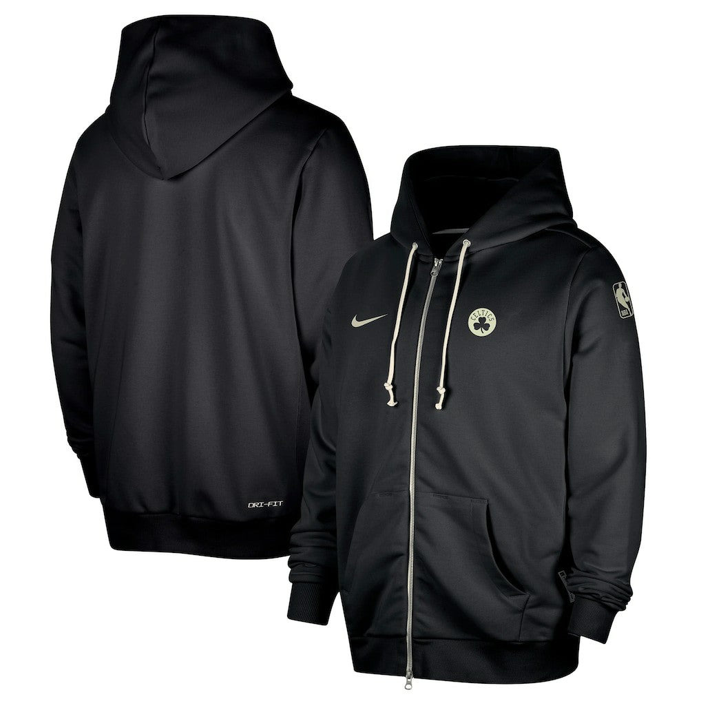 Nike - Boston Celtics Authentic Standard Issue Full-Zip Hoodie Jacket - Black