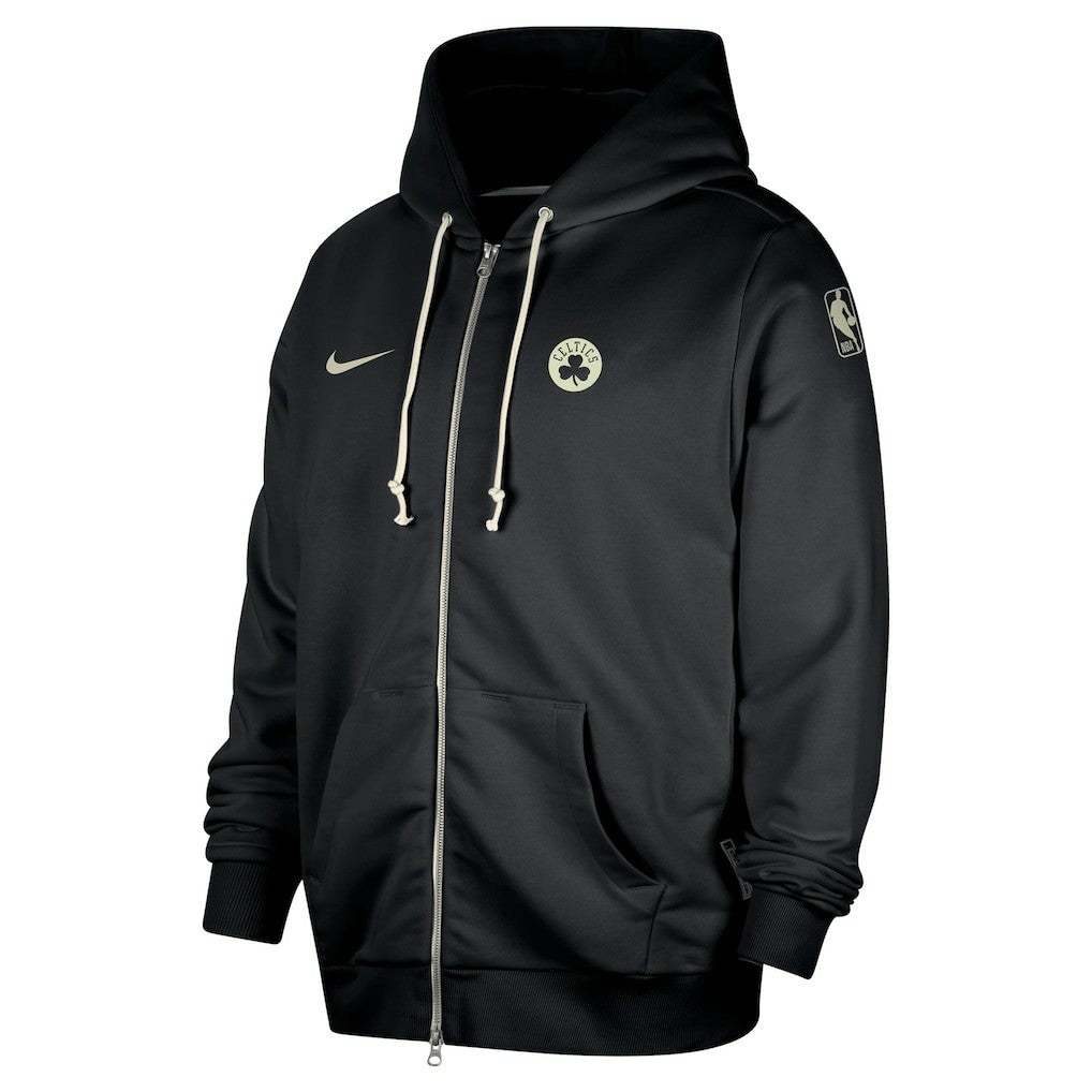 Nike - Boston Celtics Authentic Standard Issue Full-Zip Hoodie Jacket - Black