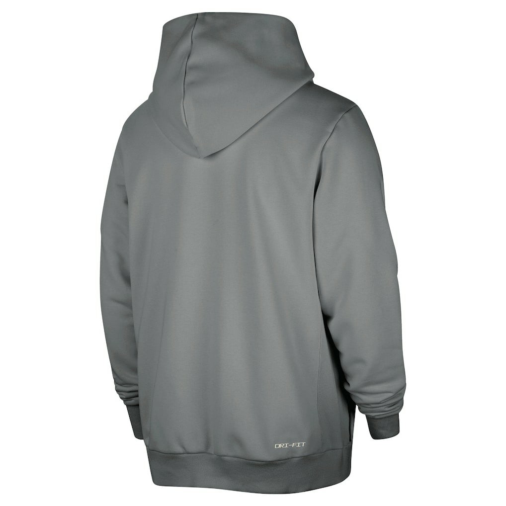Nike - Brooklyn Nets Authentic Standard Issue Full-Zip Hoodie Jacket - Gray