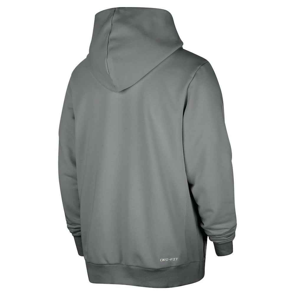 Nike - Brooklyn Nets Authentic Standard Issue Full-Zip Hoodie Jacket - Gray