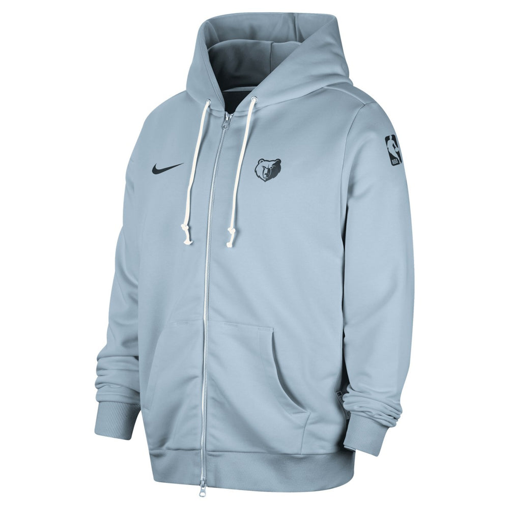 Nike - Memphis Grizzlies Authentic Standard Issue Full-Zip Hoodie Jacket - Light Blue