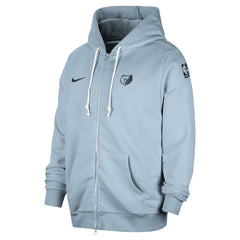 Nike - Memphis Grizzlies Authentic Standard Issue Full-Zip Hoodie Jacket - Light Blue