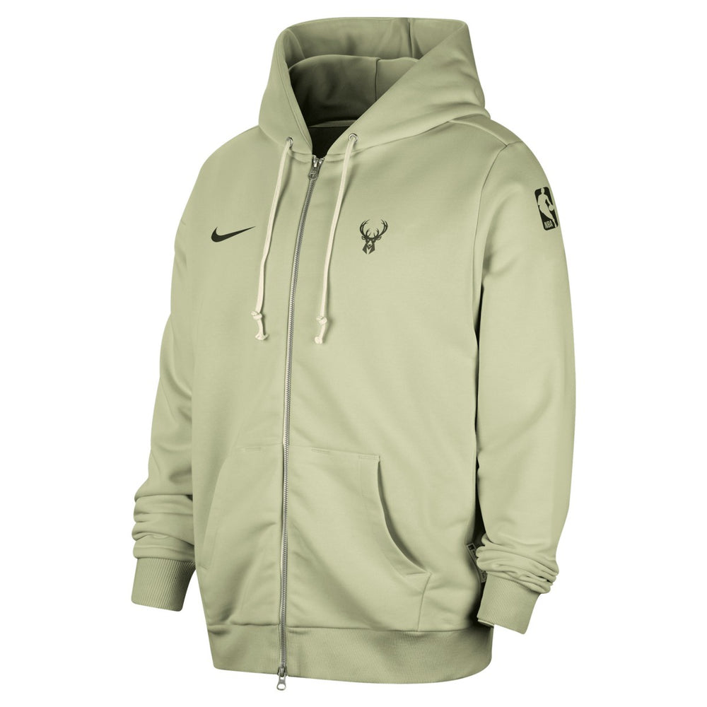 Nike - Milwaukee Bucks Authentic Standard Issue Full-Zip Hoodie Jacket - Green