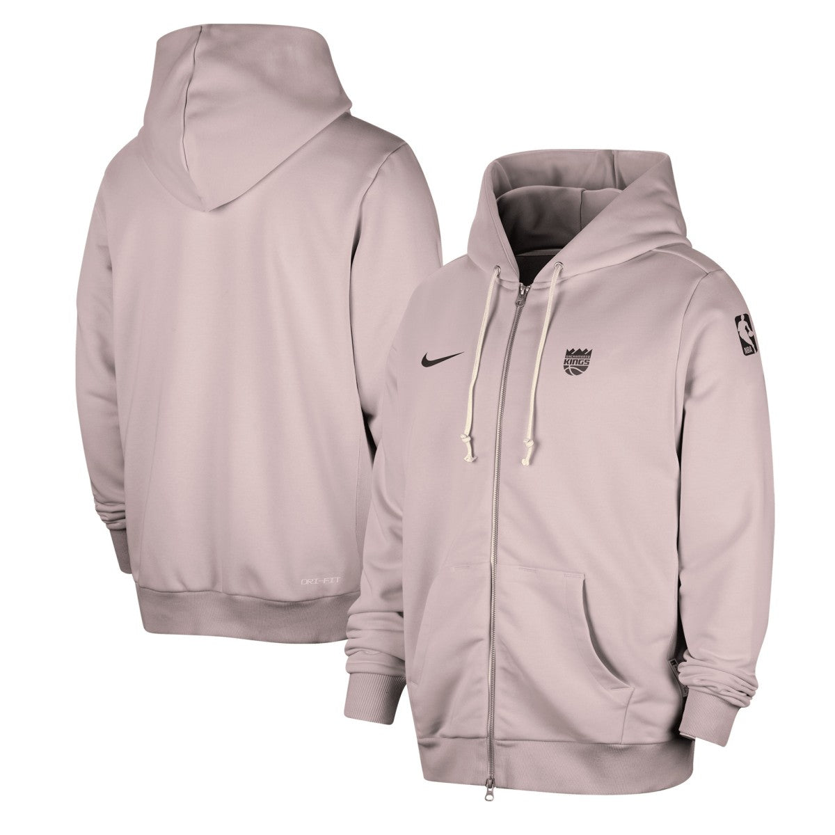 Nike - Sacramento Kings Authentic Standard Issue Full-Zip Hoodie Jacket - Purple