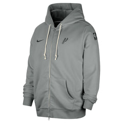Nike - San Antonio Spurs Authentic Standard Issue Full-Zip Hoodie Jacket - Gray
