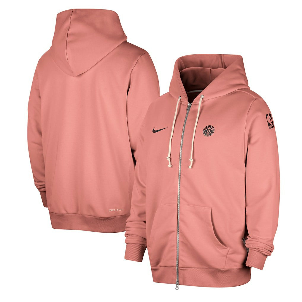 Nike - Denver Nuggets Authentic Standard Issue Full-Zip Hoodie Jacket - Red