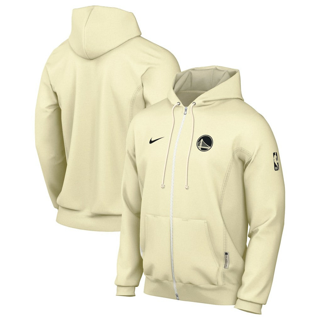 Nike - Golden State Warriors Authentic Standard Issue Full-Zip Hoodie Jacket - Gray