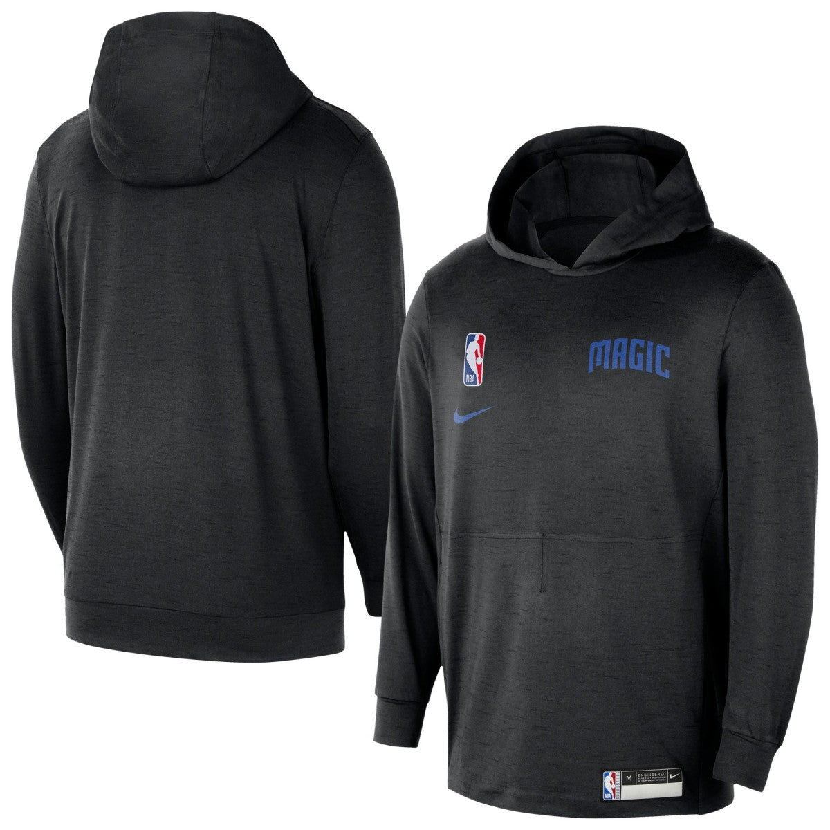 Nike - Orlando Magic 2024/25 On-Court Authentic Practice Yoga Restore Lightweight Pullover Hoodie - Black