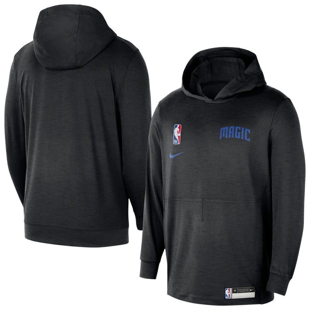 Nike - Orlando Magic 2024/25 On-Court Authentic Practice Yoga Restore Lightweight Pullover Hoodie - Black
