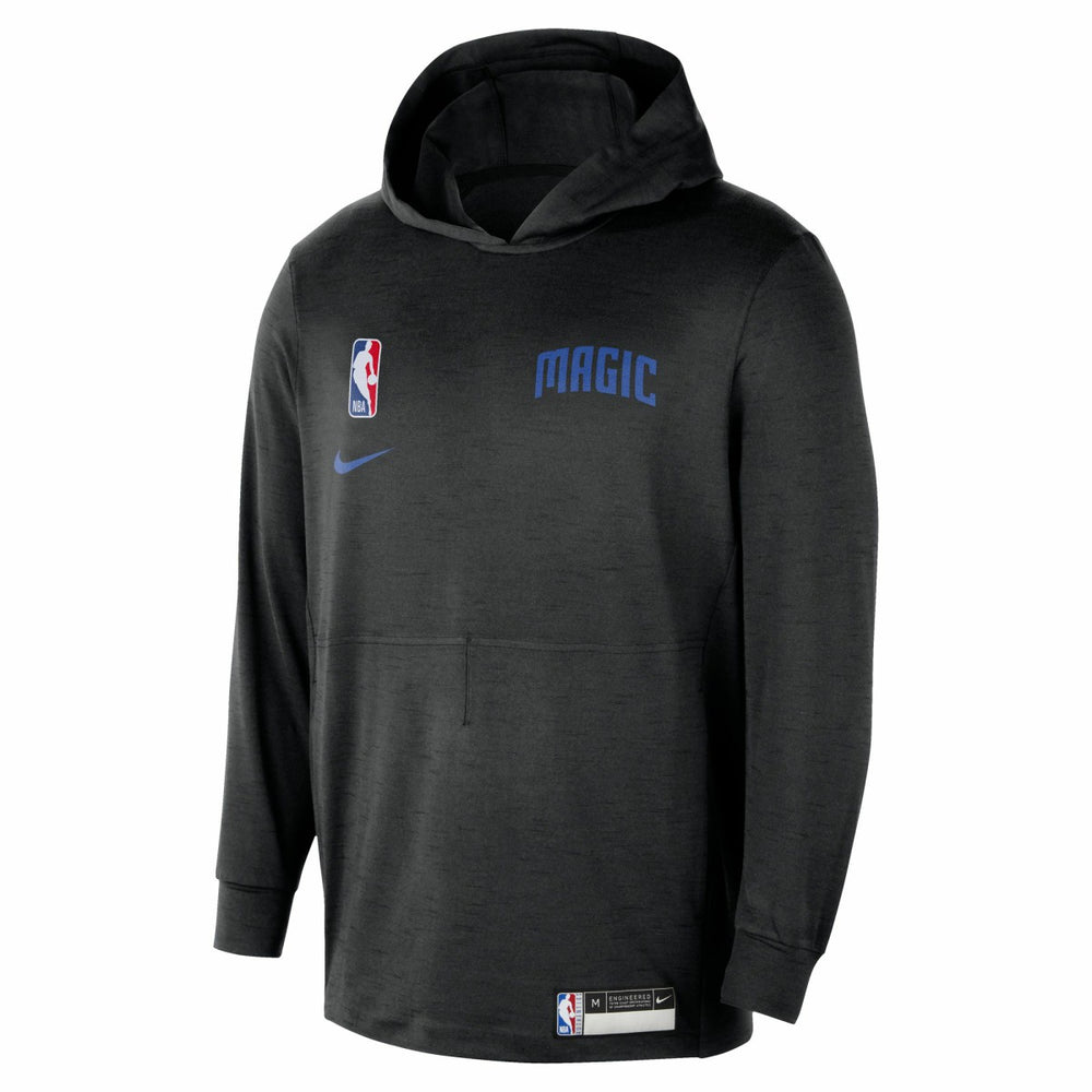 Nike - Orlando Magic 2024/25 On-Court Authentic Practice Yoga Restore Lightweight Pullover Hoodie - Black