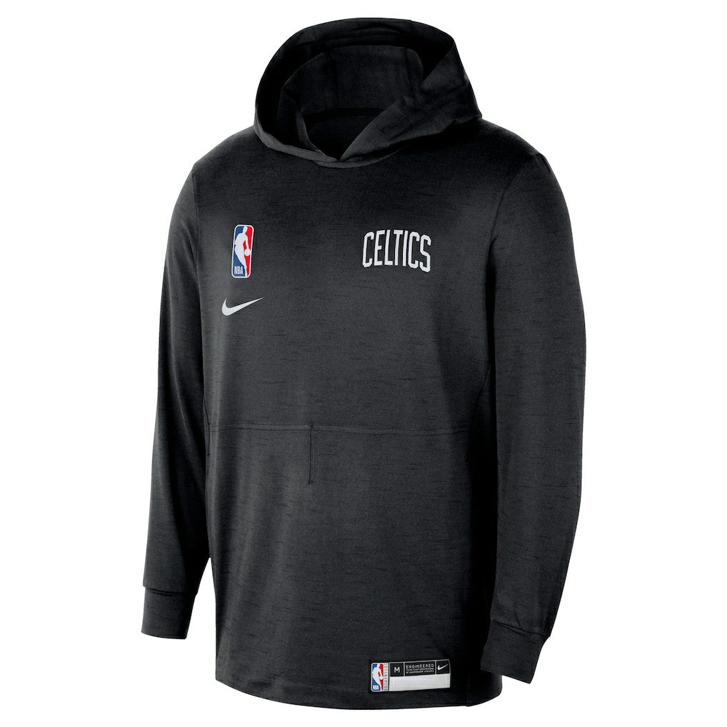 Nike - Boston Celtics 2024/25 On-Court Authentic Practice Yoga Restore Lightweight Pullover Hoodie - Black