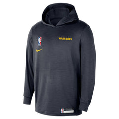 Nike - Golden State Warriors 2024/25 On-Court Authentic Practice Yoga Restore Lightweight Pullover Hoodie - Navy