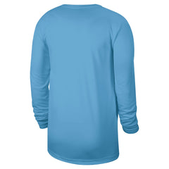 Nike - Memphis Grizzlies 2024/25 Legend On-Court Practice Long Sleeve T-Shirt - Light Blue