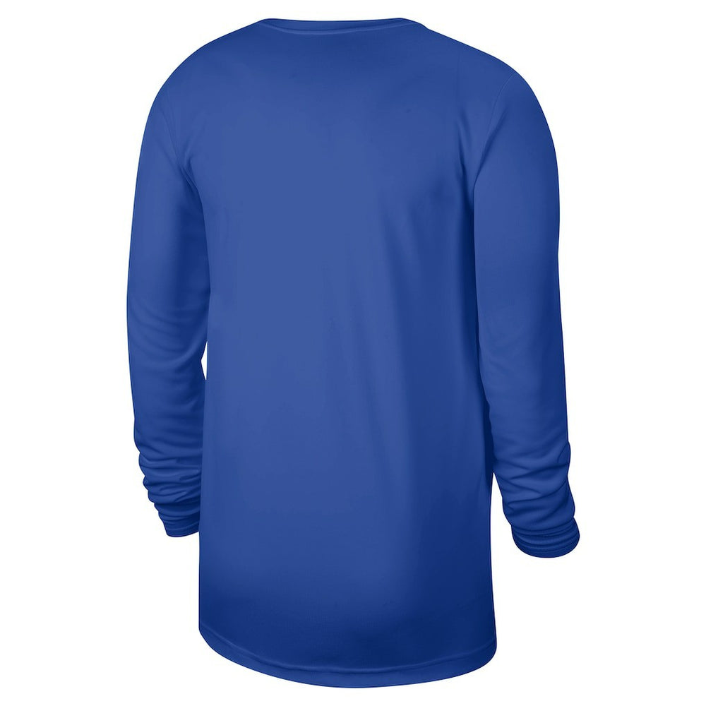 Nike - Dallas Mavericks 2024/25 Legend On-Court Practice Long Sleeve T-Shirt - Blue