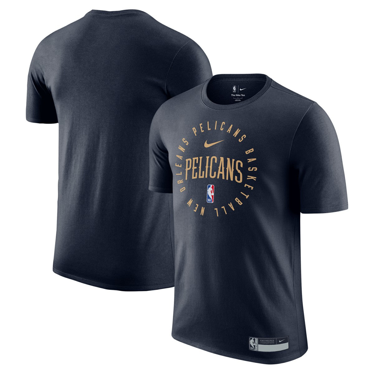 Nike - New Orleans Pelicans 2024/25 Legend On-Court Practice Performance T-Shirt - Navy