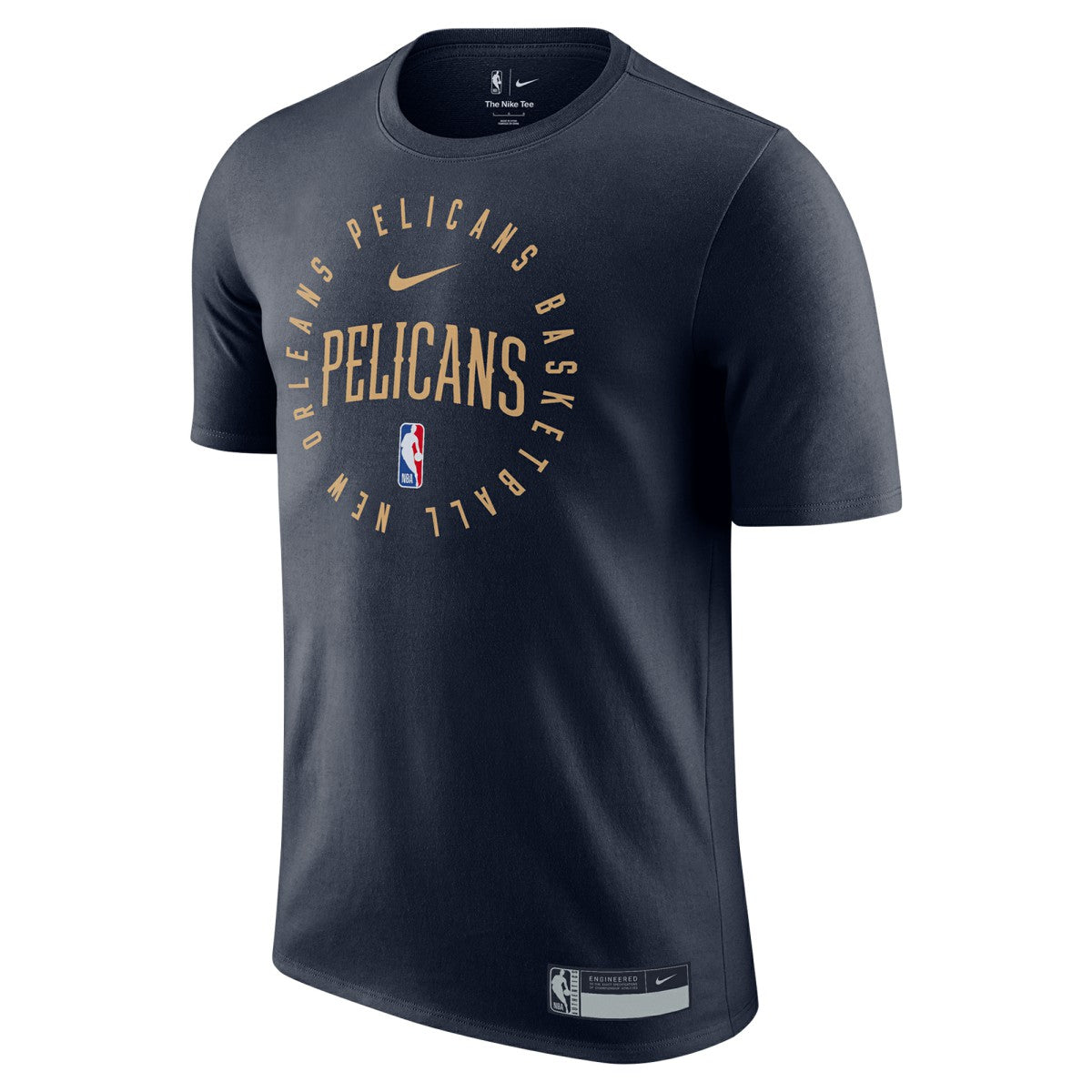 Nike - New Orleans Pelicans 2024/25 Legend On-Court Practice Performance T-Shirt - Navy
