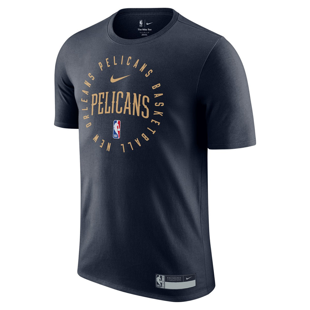 Nike - New Orleans Pelicans 2024/25 Legend On-Court Practice Performance T-Shirt - Navy