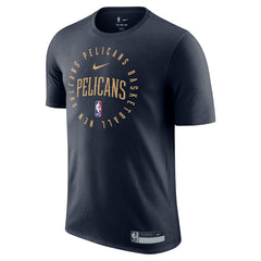 Nike - New Orleans Pelicans 2024/25 Legend On-Court Practice Performance T-Shirt - Navy