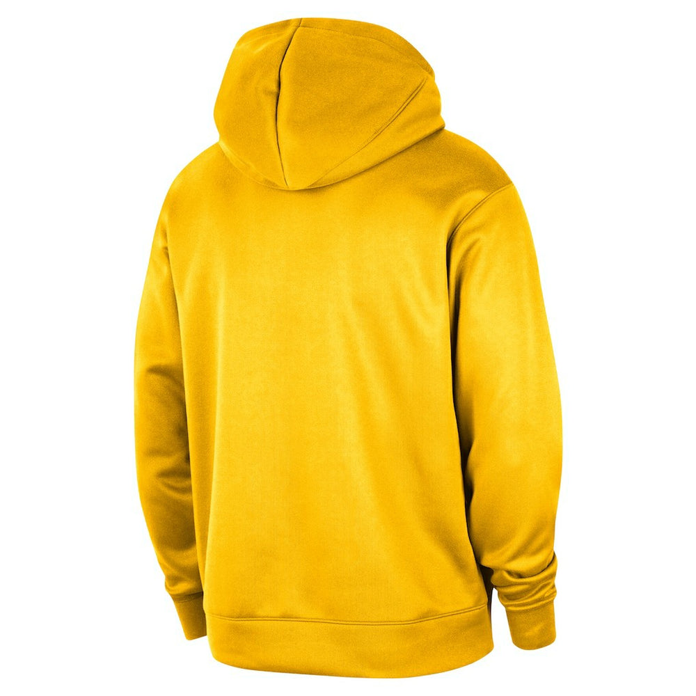 Nike - Golden State Warriors 2024/25 Spotlight On-Court Practice Performance Pullover Hoodie - Gold