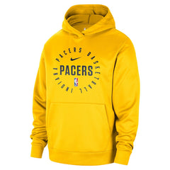 Nike - Indiana Pacers 2024/25 Spotlight On-Court Practice Performance Pullover Hoodie - Gold