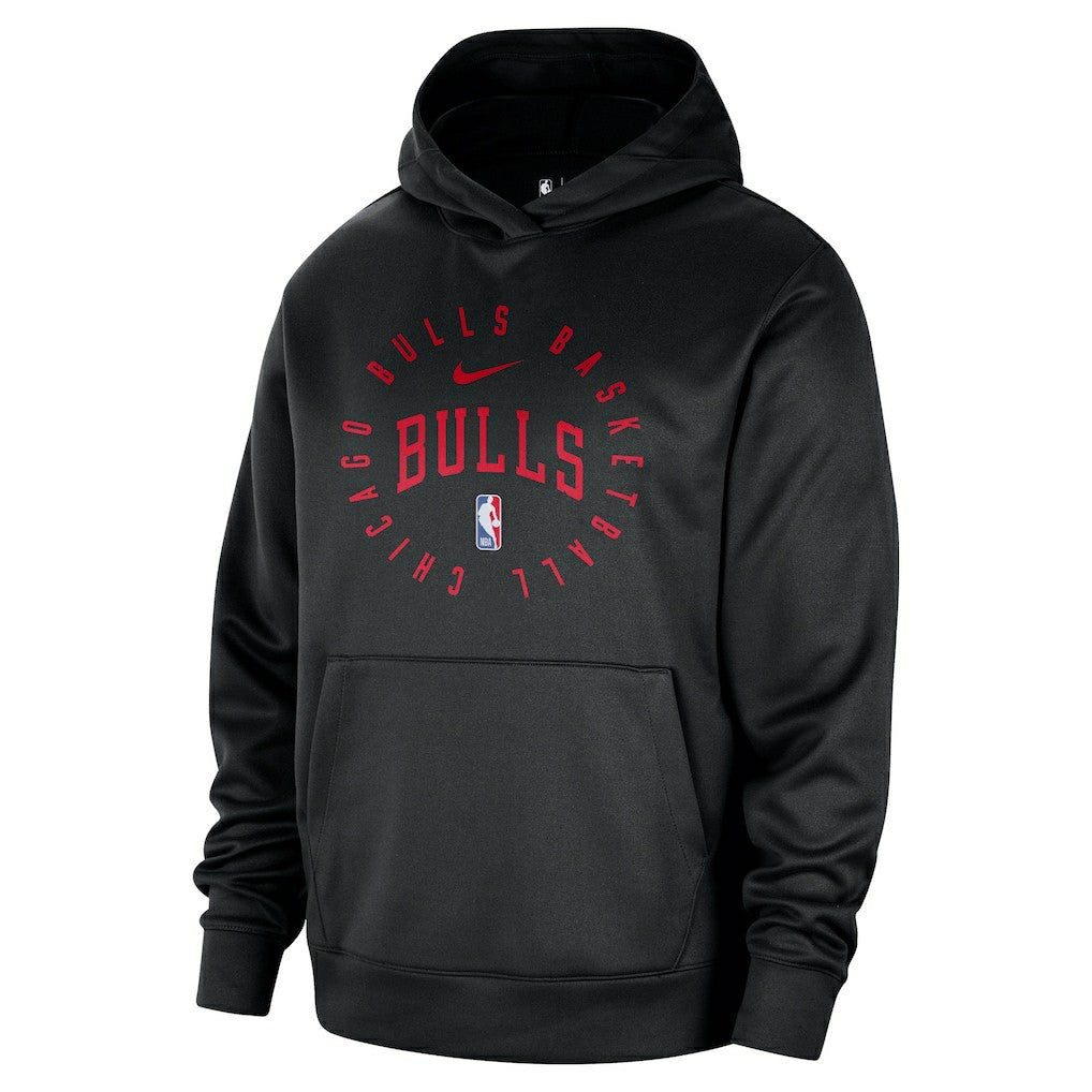 Nike - Chicago Bulls 2024/25 Spotlight On-Court Practice Performance Pullover Hoodie - Black
