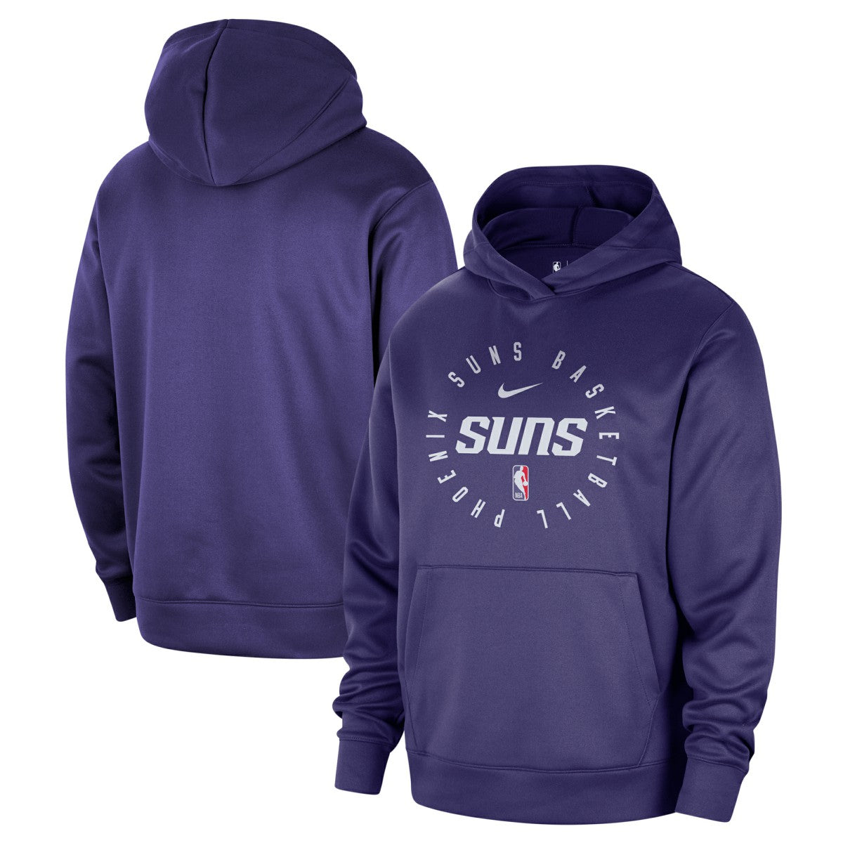 Nike - Phoenix Suns 2024/25 Spotlight On-Court Practice Performance Pullover Hoodie - Purple