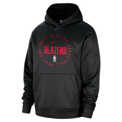 Nike - Portland Trail Blazers 2024/25 Spotlight On-Court Practice Performance Pullover Hoodie - Black