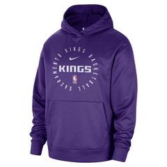 Nike - Sacramento Kings 2024/25 Spotlight On-Court Practice Performance Pullover Hoodie - Purple