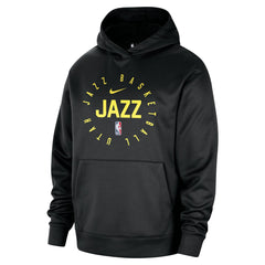 Nike - Utah Jazz 2024/25 Spotlight On-Court Practice Performance Pullover Hoodie - Black